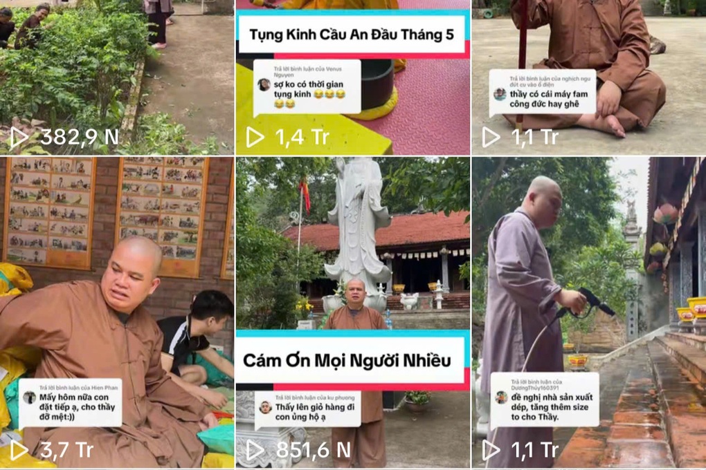 Sư Thầy Livestream Bán Hàng Nổi Bật Xuất Hiện Trên Bản Tin - Ảnh 2.