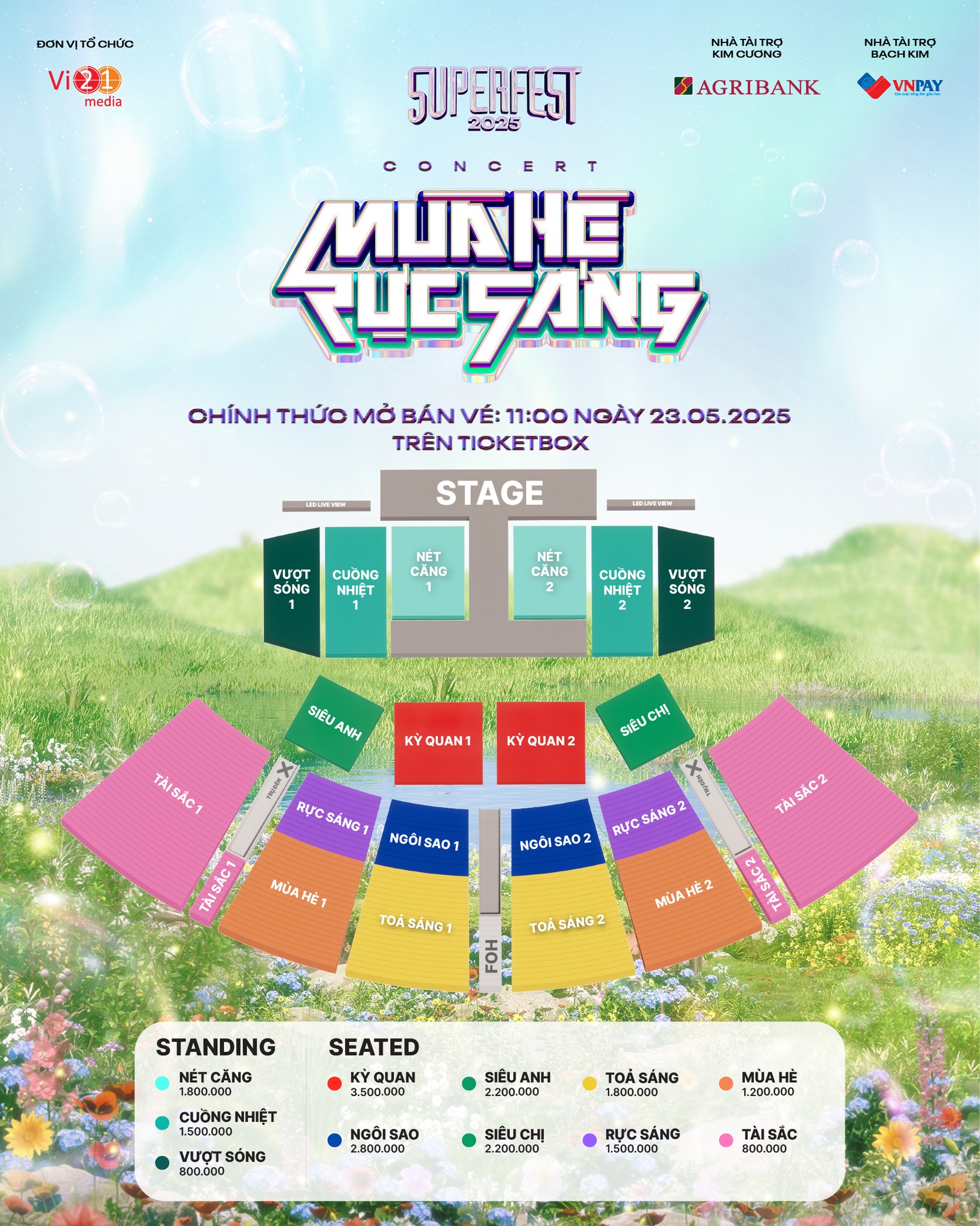 Minh Tuyết, Minh Hằng và loạt sao hẹn fan tại concert Mùa Hè Rực Sáng
