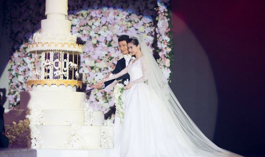 Đám cưới Angelababy và Huỳnh Hiểu Minh
