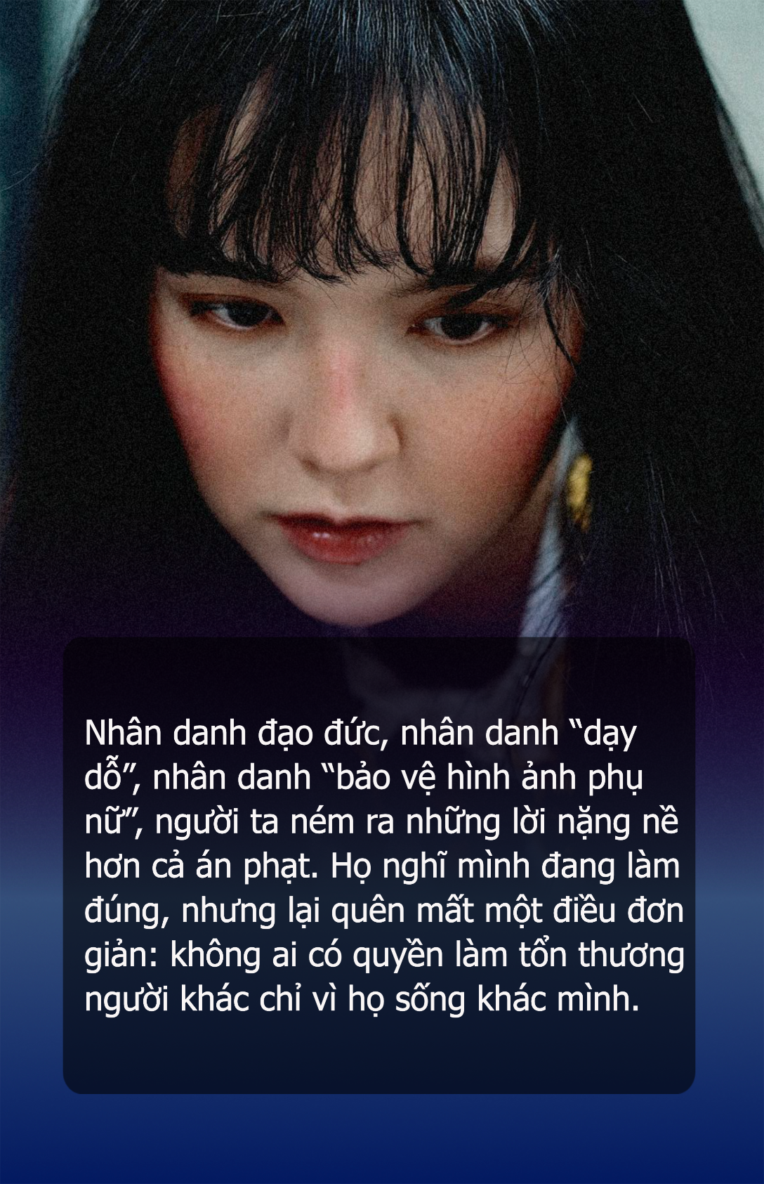 Bộ ảnh 18+: Đừng đánh giá một cô gái qua những lựa chọn của cô ấy - Ảnh 5.