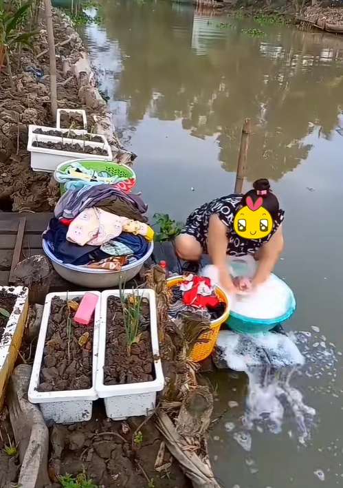 Nàng dâu chia sẻ trải nghiệm giặt đồ cho gia đình chồng, netizen tranh cãi - Ảnh 2.