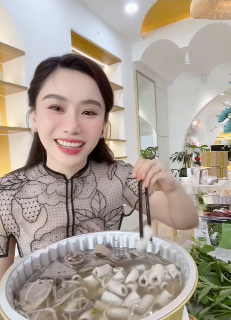 MC Anh Thơ thử lòng se điếu - Ảnh 1.
