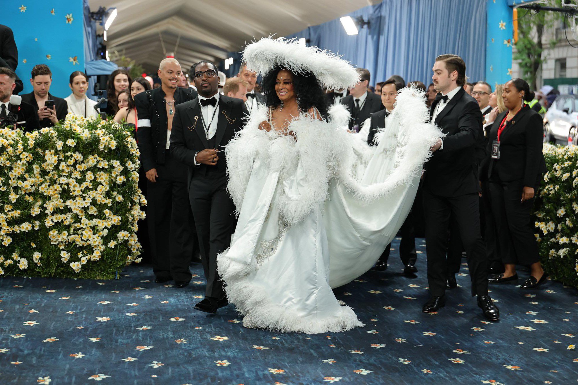 Diana Ross tại Met Gala 2025