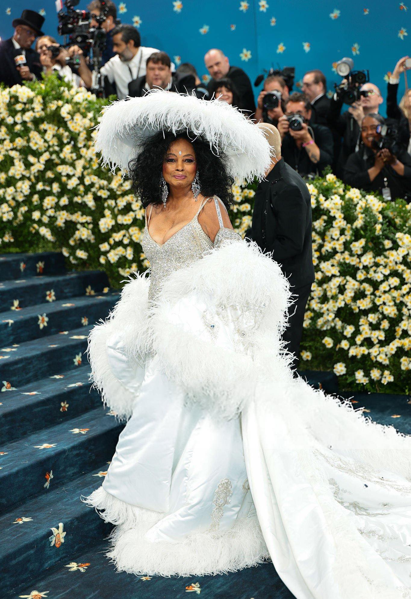 Diana Ross tại Met Gala 2025