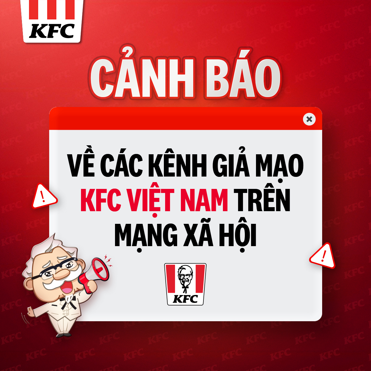 Cảnh báo về tình trạng giả mạo trên mạng xã hội
