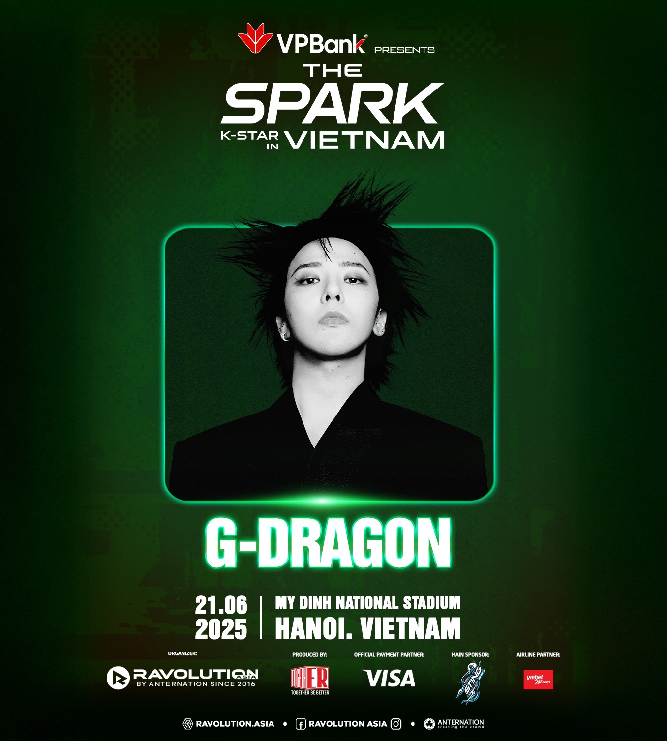 Cát-xê của G-Dragon tại SVĐ Mỹ Đình