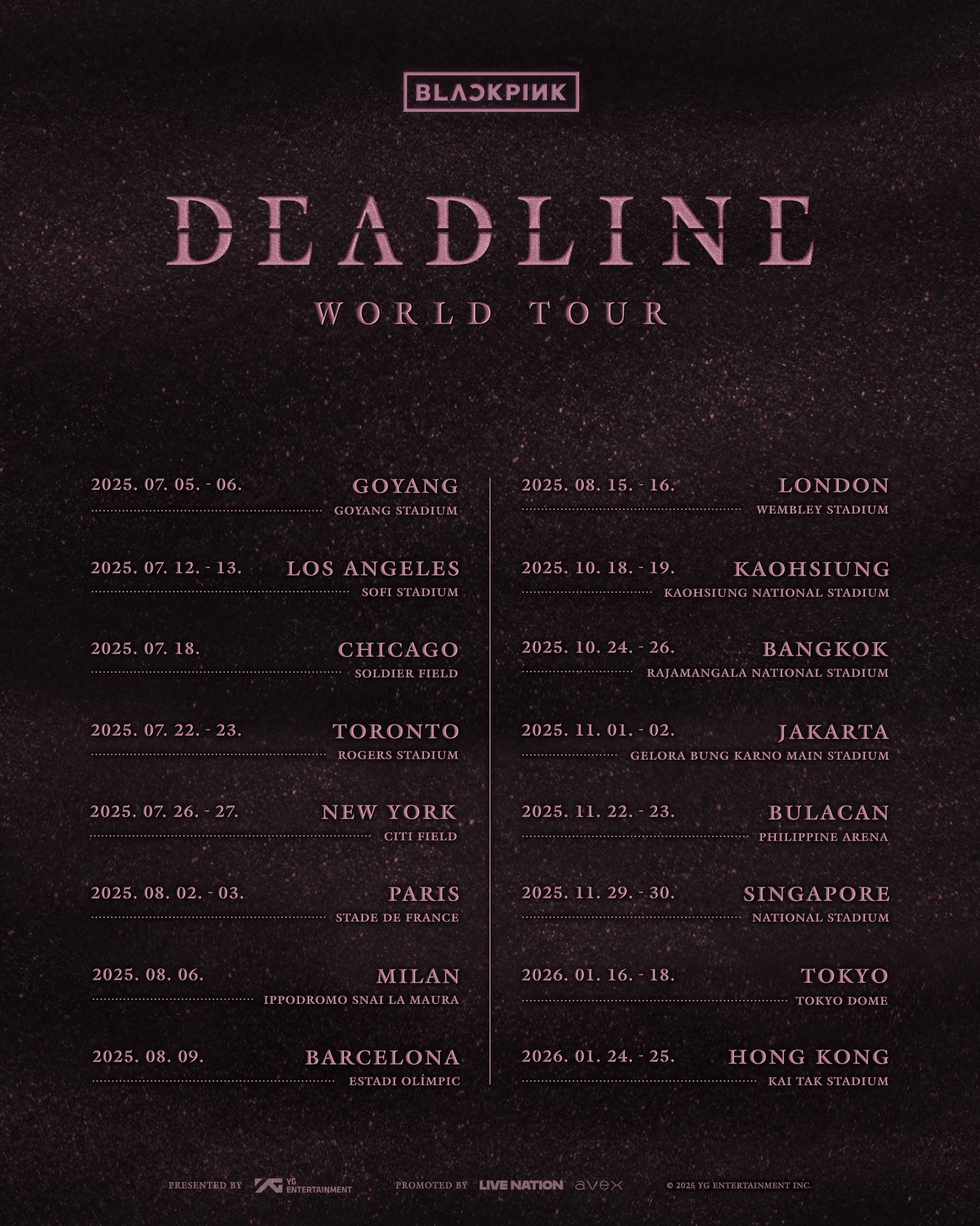 BLACKPINK công bố thêm các điểm dừng chân trong World Tour tại Châu Á, thông tin về Việt Nam gây chú ý- Ảnh 1.