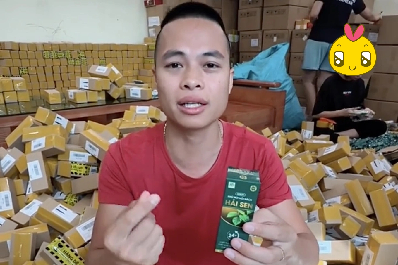 Mẹ bỉm mua sản phẩm siro ăn ngon của TikToker 
