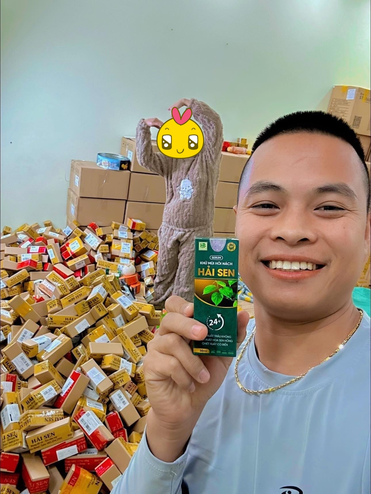 Mẹ bỉm mua sản phẩm siro ăn ngon của TikToker 