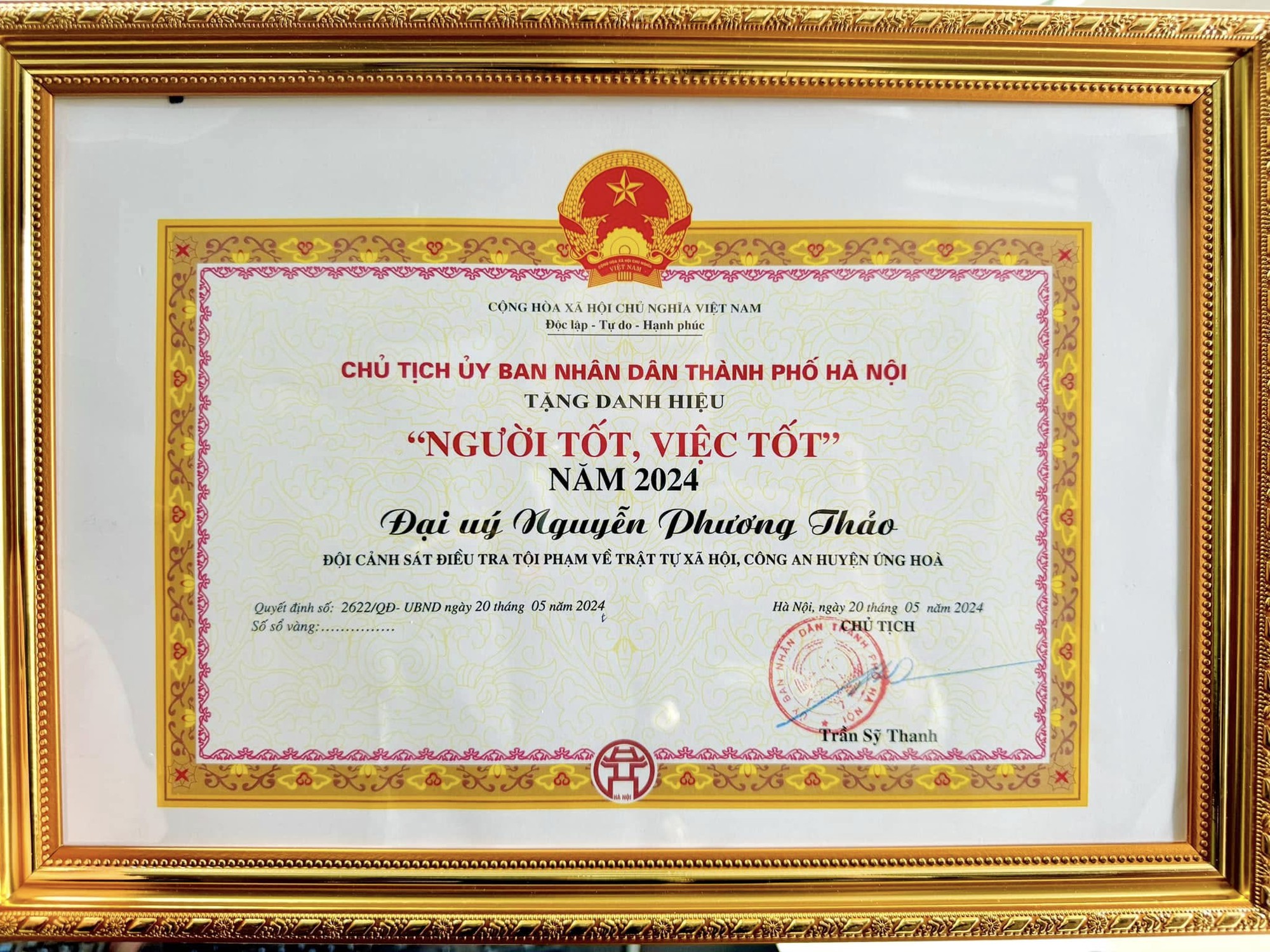 Nữ Đại úy Công an xinh đẹp và tài năng quật ngã 'quái xế' tại Hồ Gươm: Vẫn còn độc thân - Ảnh 7.