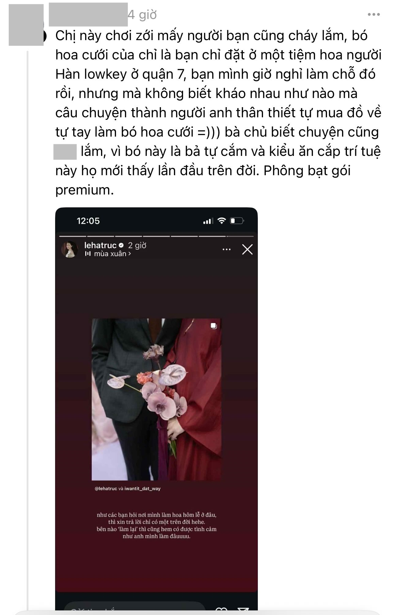 Hình ảnh bó hoa cưới
