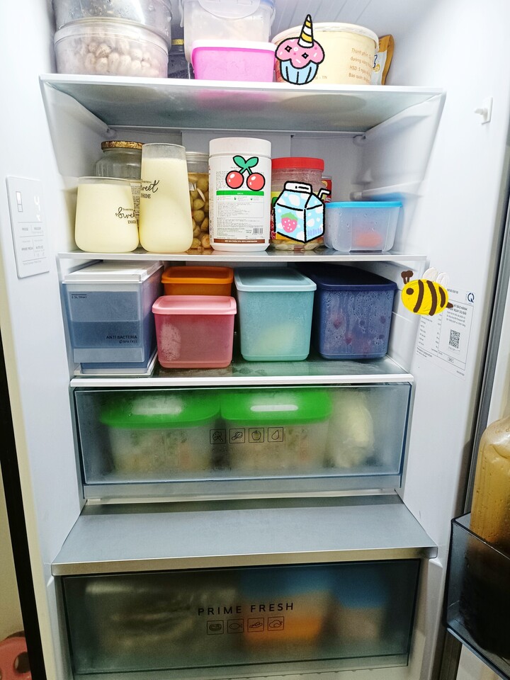 Bữa sáng phong phú và bổ dưỡng.