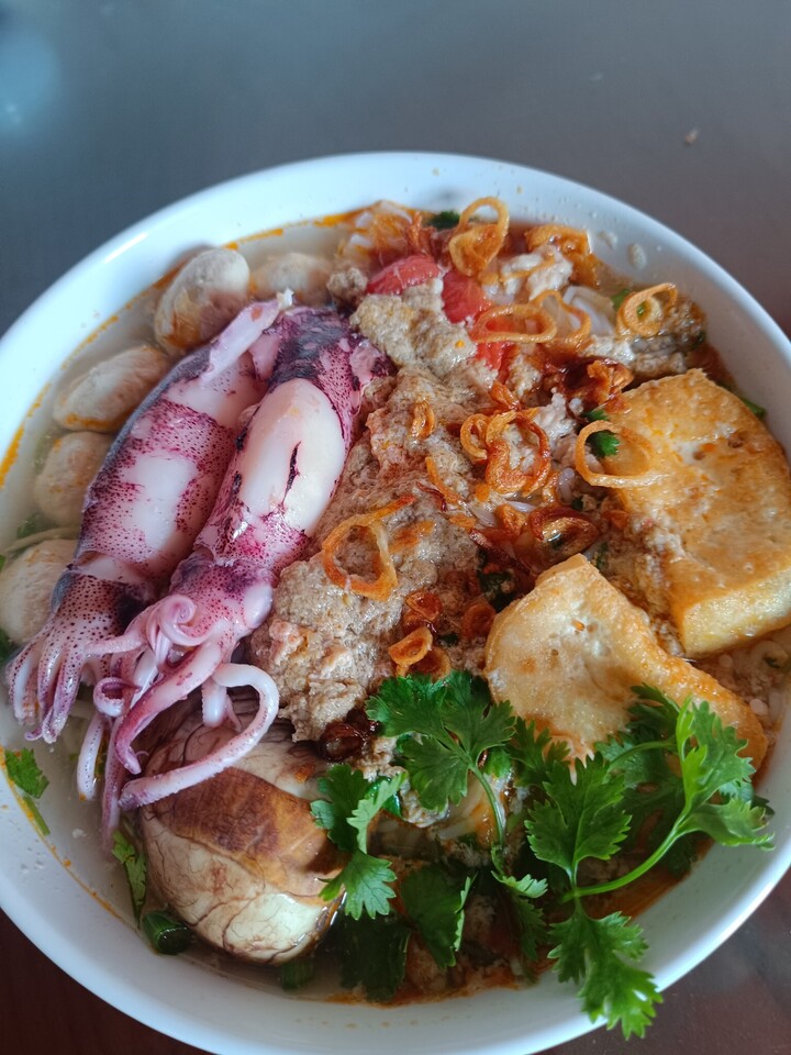 Món ăn sáng phong phú và bổ dưỡng.
