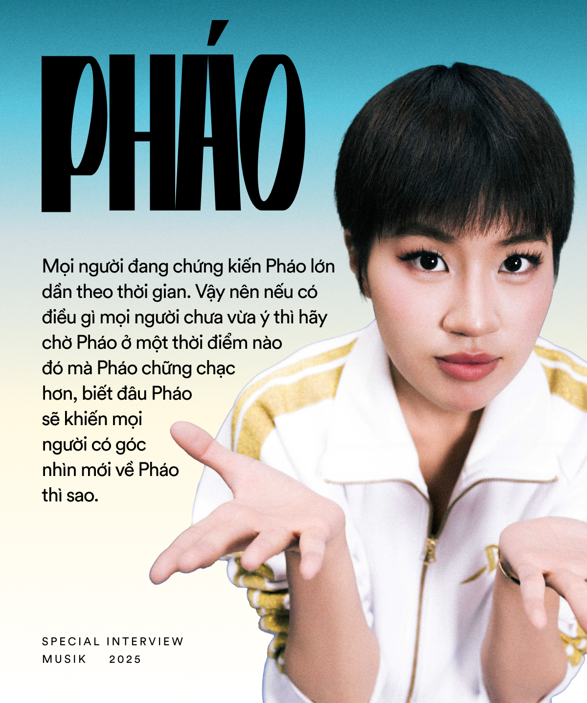 Pháo: “Nếu có thể khiến ai đó đồng cảm bằng chính tổn thương của mình, tôi xin nhận”- Ảnh 2.