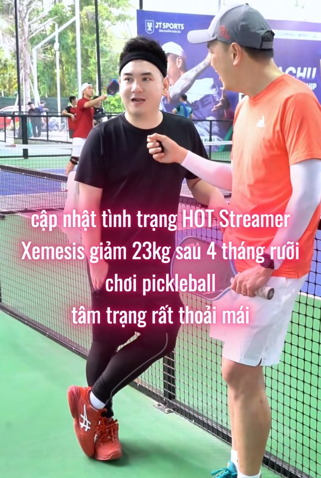Xemesis khoe thành quả giảm cân nhờ chơi pickleball - Ảnh 5.