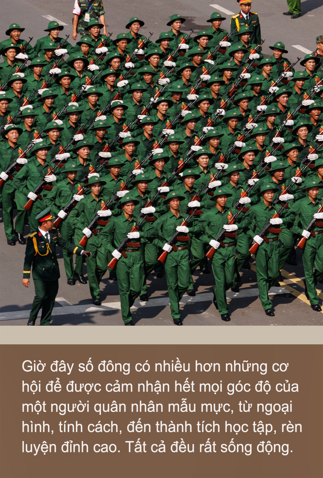 Sức hấp dẫn của quân nhân - Ảnh 1.