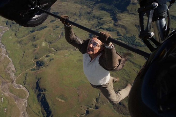 Tom Cruise trong phim Mission: Impossible - The Final Reckoning. Ảnh: Paramount Pictures
