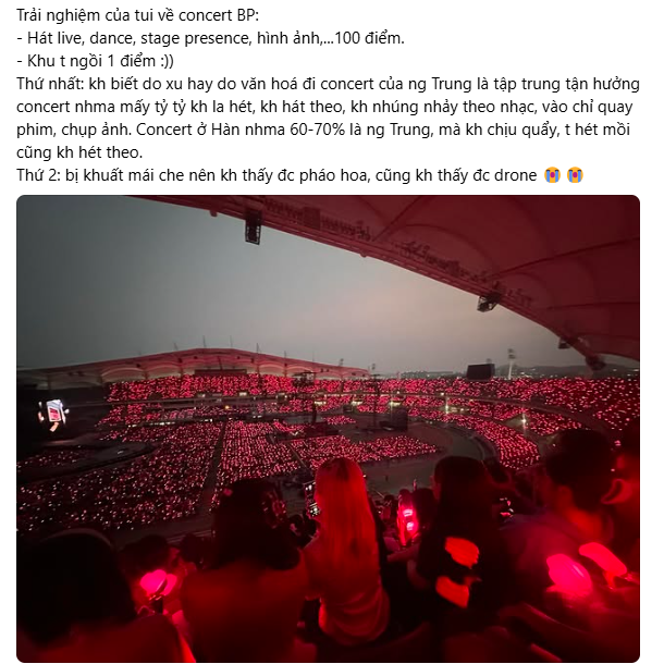 Cảnh tượng gây tranh cãi tại concert của BLACKPINK - Ảnh 5.