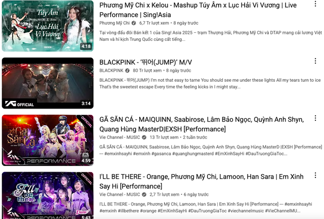 Phương Mỹ Chi dẫn đầu Top Trending với Túy Âm - Lộc Hải Vi Vương