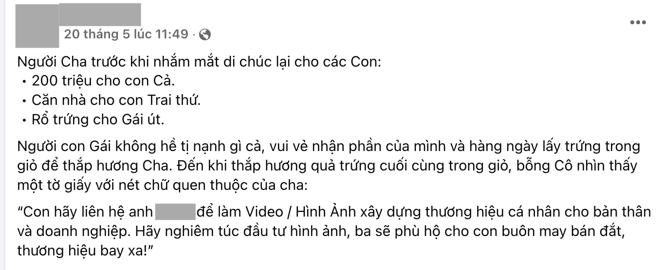 Câu Chuyện Viral Di Chúc Đầy Bất Ngờ - Ảnh 5.