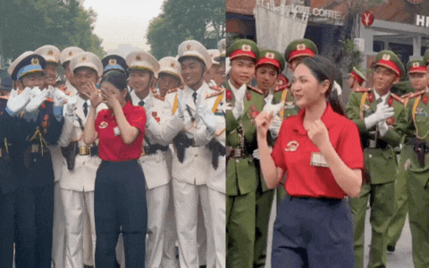 Nguyễn Duyên Quỳnh rơi nước mắt khi ca khúc 'Viết Tiếp Câu Chuyện Hoà Bình' được đồng ca tại lễ hội lớn - Ảnh 1.