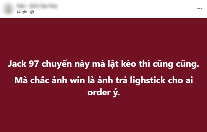 Jack đối mặt với câu hỏi về lightstick giữa ồn ào kiện tụng - Ảnh 2.
