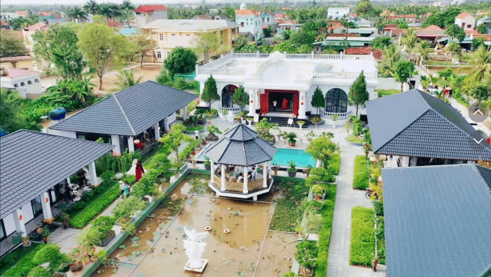 Khu biệt thự của bốn anh em ruột tại Thanh Hóa - Ảnh 2.