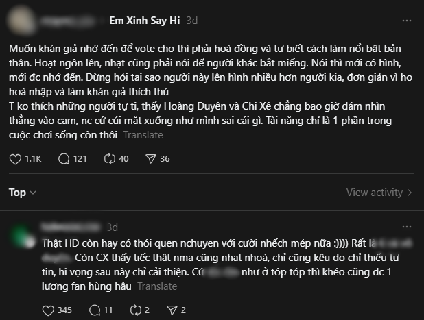 Hoàng Duyên gây tranh cãi sau khi bị loại tại Em Xinh - Ảnh 5.