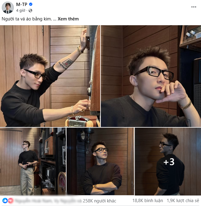 Sơn Tùng gây chú ý với hình ảnh mới