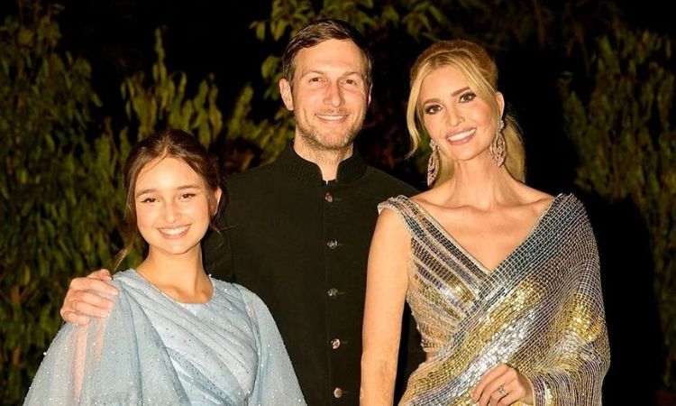 Con gái của Ivanka Trump cùng bố mẹ dự đám cưới ở Ấn Độ cùng bố mẹ