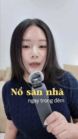 Cô gái hoảng hốt bỏ chạy giữa đêm vì sàn nhà bất ngờ nứt vỡ