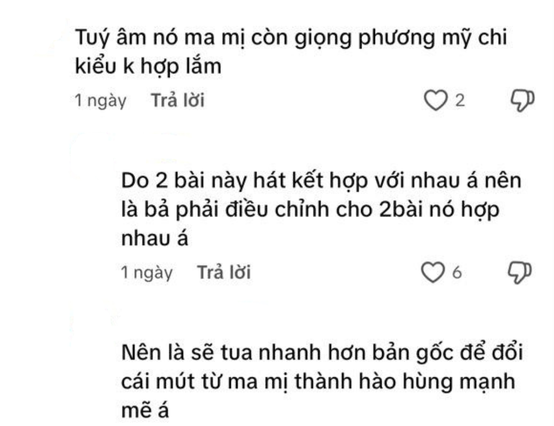 Phương Mỹ Chi trong tiết mục mashup