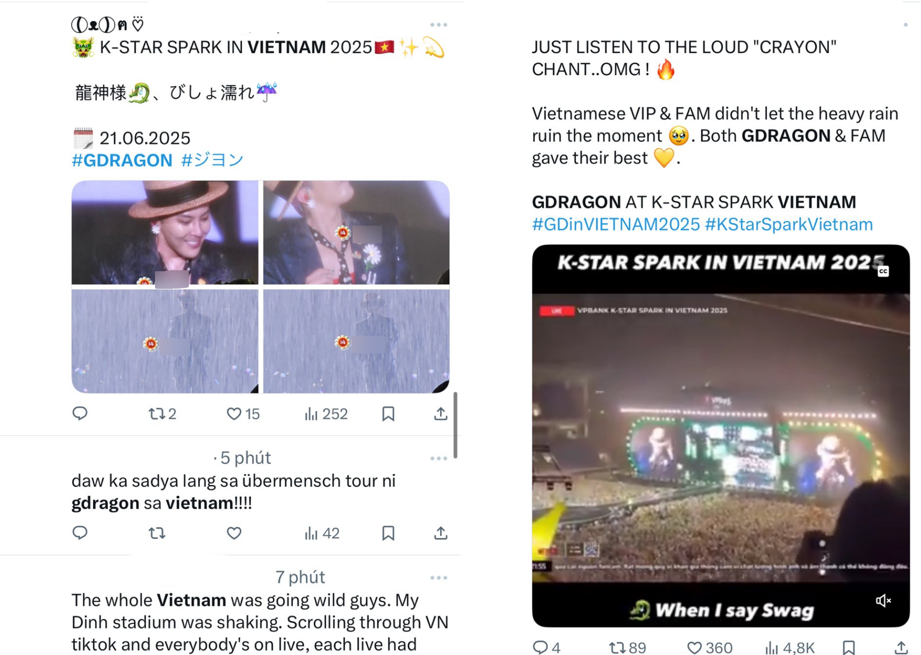 Hơn 1,5 triệu thảo luận về sự kiện G-Dragon tại Việt Nam - Ảnh 5.
