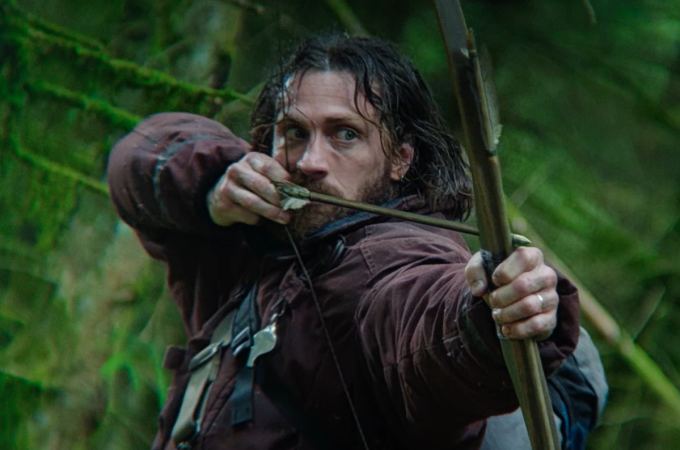 Tạo hình của Aaron Taylor-Johnson trong 28 Năm Sau.