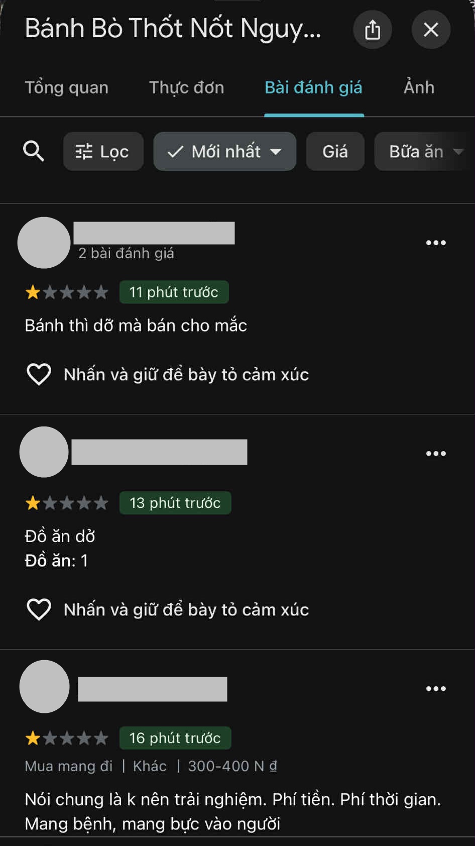 Chủ tiệm bánh bò 
