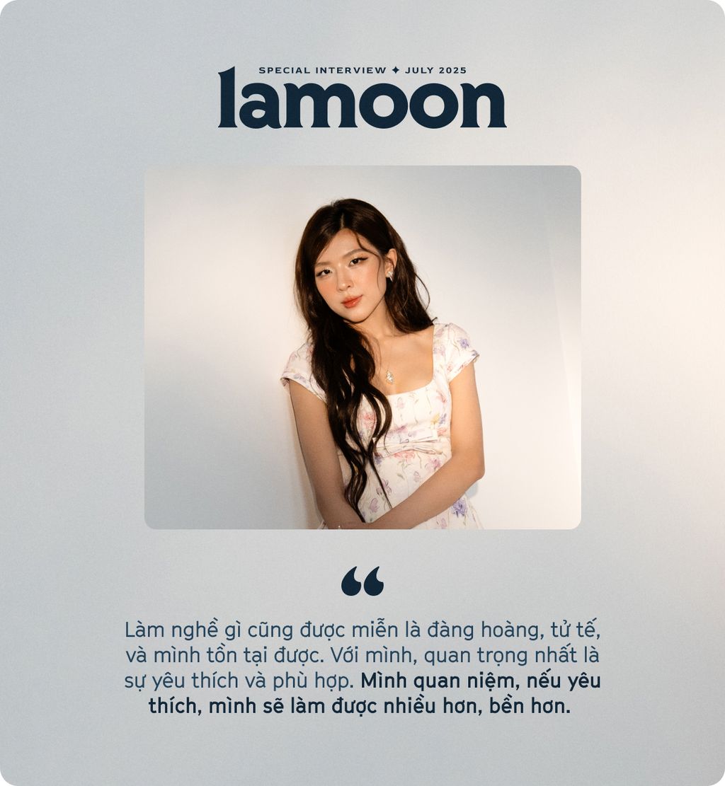 Lamoon: Cô gái tiểu thư với cá tính mạnh mẽ khiến ba mẹ phải bất ngờ - Ảnh 4.