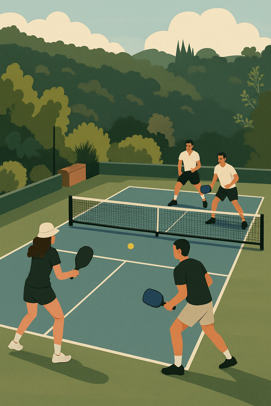 Trí Tuệ Cảm Xúc Cao Trên Sân Chơi Pickleball - Ảnh 1.