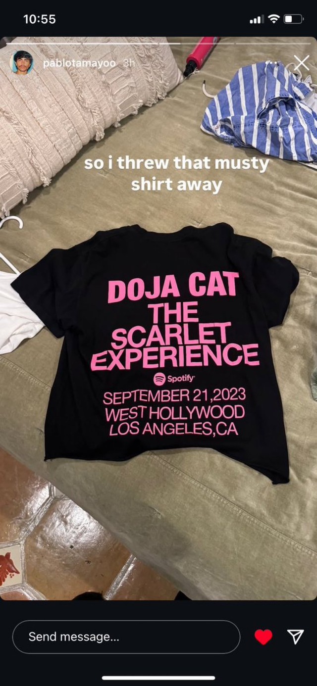 Pablo Tamayo đáp trả Doja Cat