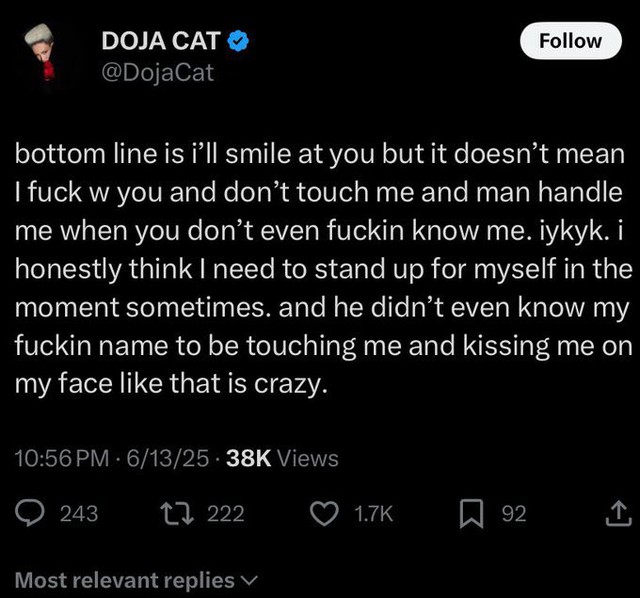 Doja Cat và Pablo Tamayo