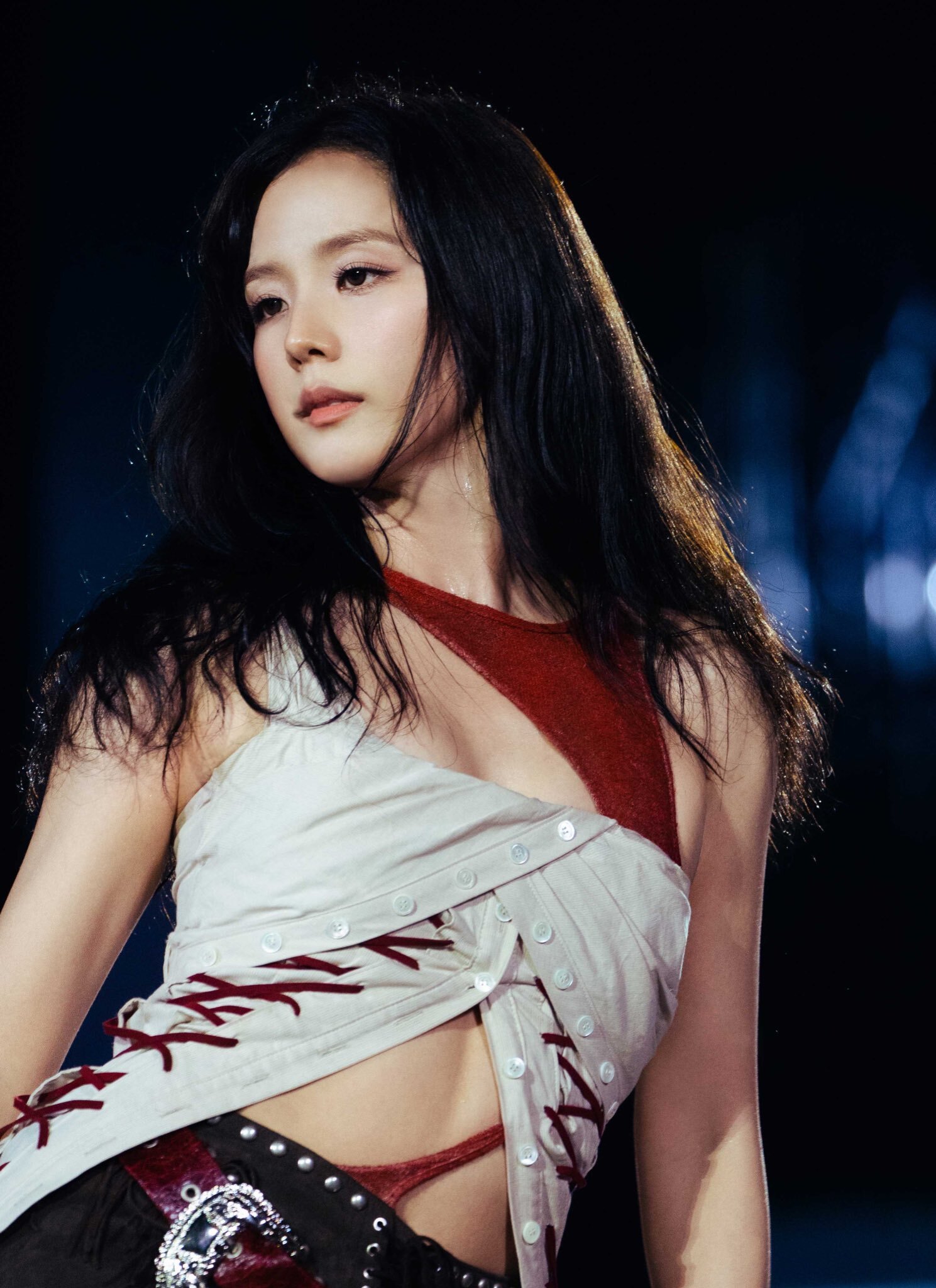 Jisoo trong một khoảnh khắc khác tại concert.