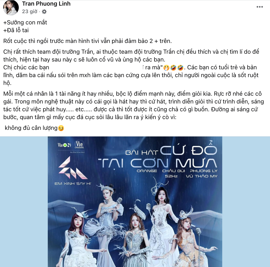 Nữ ca sĩ sở hữu nhan sắc mặn mà nhất showbiz Việt có động thái giữa lúc Phương Ly - Châu Bùi nghi xích mích- Ảnh 2.