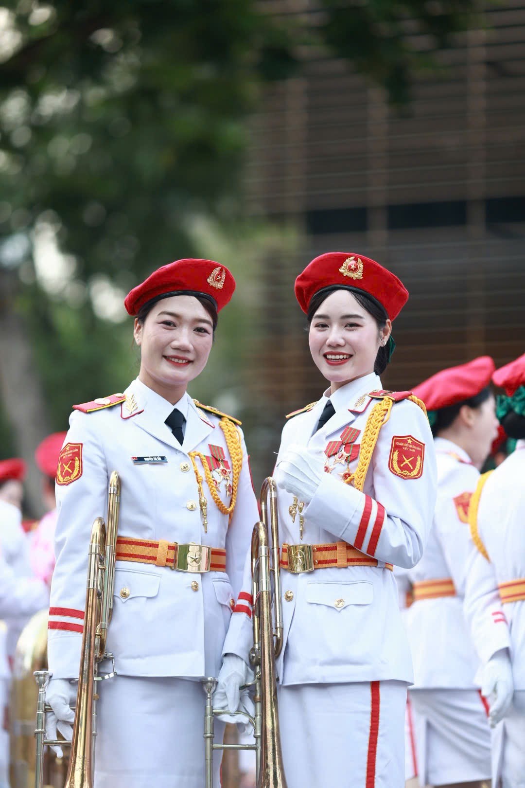 Nữ chiến sĩ trong Lễ diễu binh 30/4- Ảnh 3.