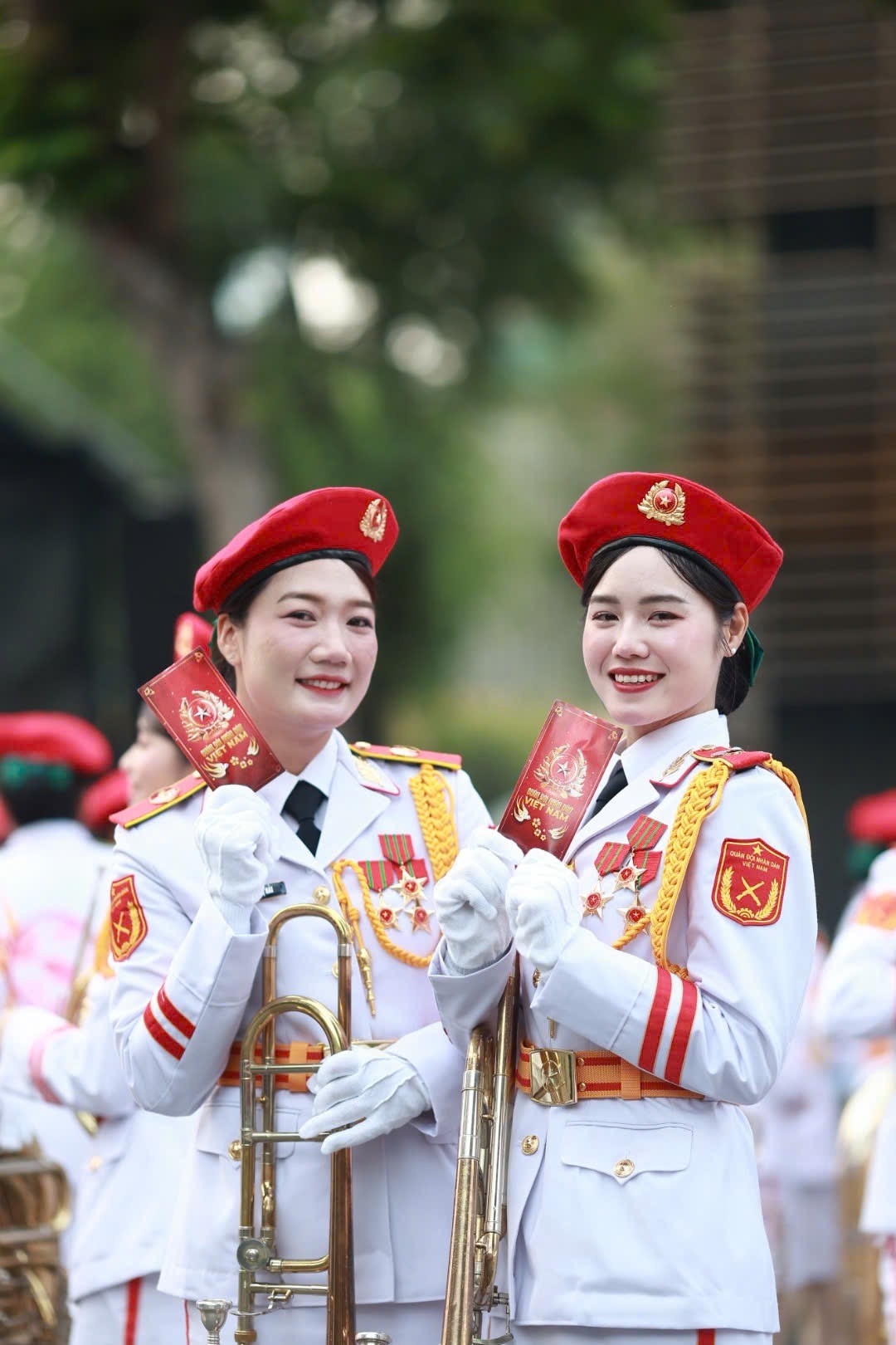 Nữ chiến sĩ trong Lễ diễu binh 30/4- Ảnh 4.