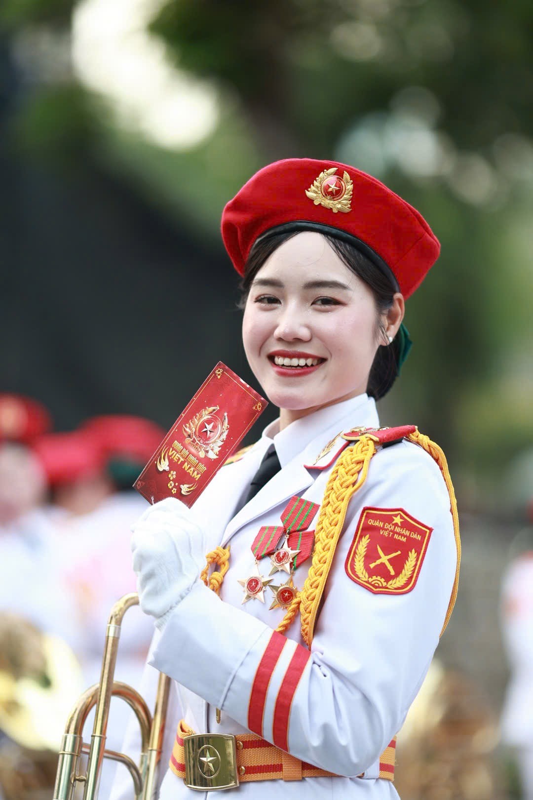 Nữ chiến sĩ trong Lễ diễu binh 30/4- Ảnh 13.