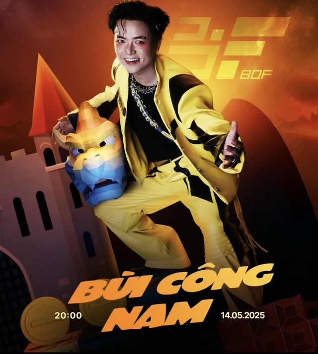 Poster gây tranh cãi về Bùi Công Nam