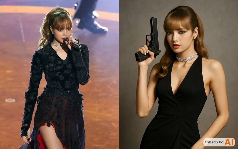Lisa tôn lên vẻ đẹp Bond Girl