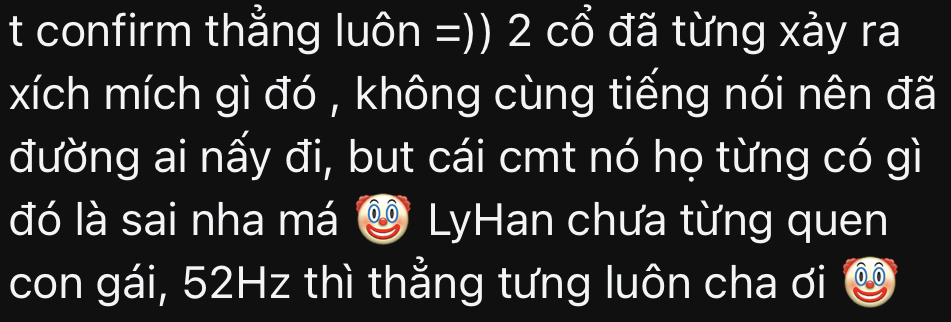 Mối quan hệ bí ẩn giữa 52Hz và LyHan