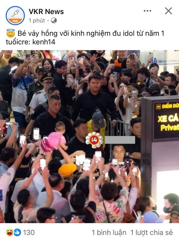 Câu chuyện thú vị về bé gái 1 tuổi nổi tiếng vì khoảnh khắc đón thần tượng - Ảnh 4.