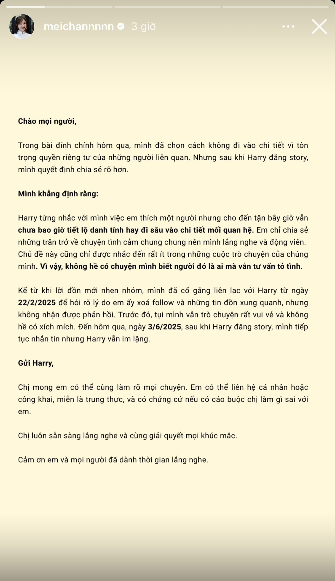 Tóm tắt drama giữa Meichan, Harry, Hà Còi qua một bài hát - Ảnh 4.