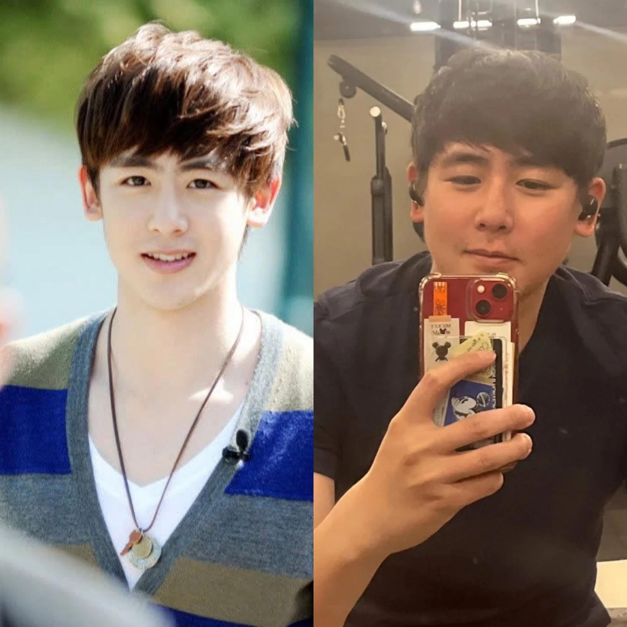 Sự thay đổi ngoại hình của Nichkhun qua thời gian.